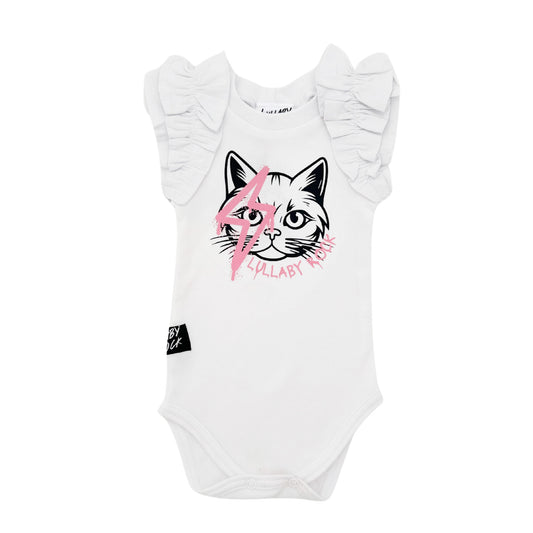 Kitty Bowie Ruffle top / body vest