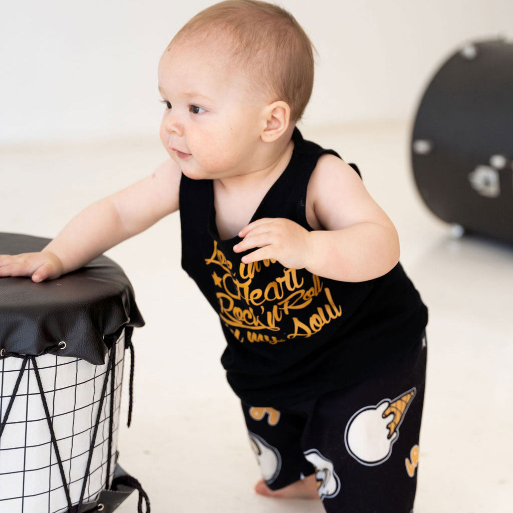 "Love in my Heart, Rock 'n Roll in my Soul" Vest